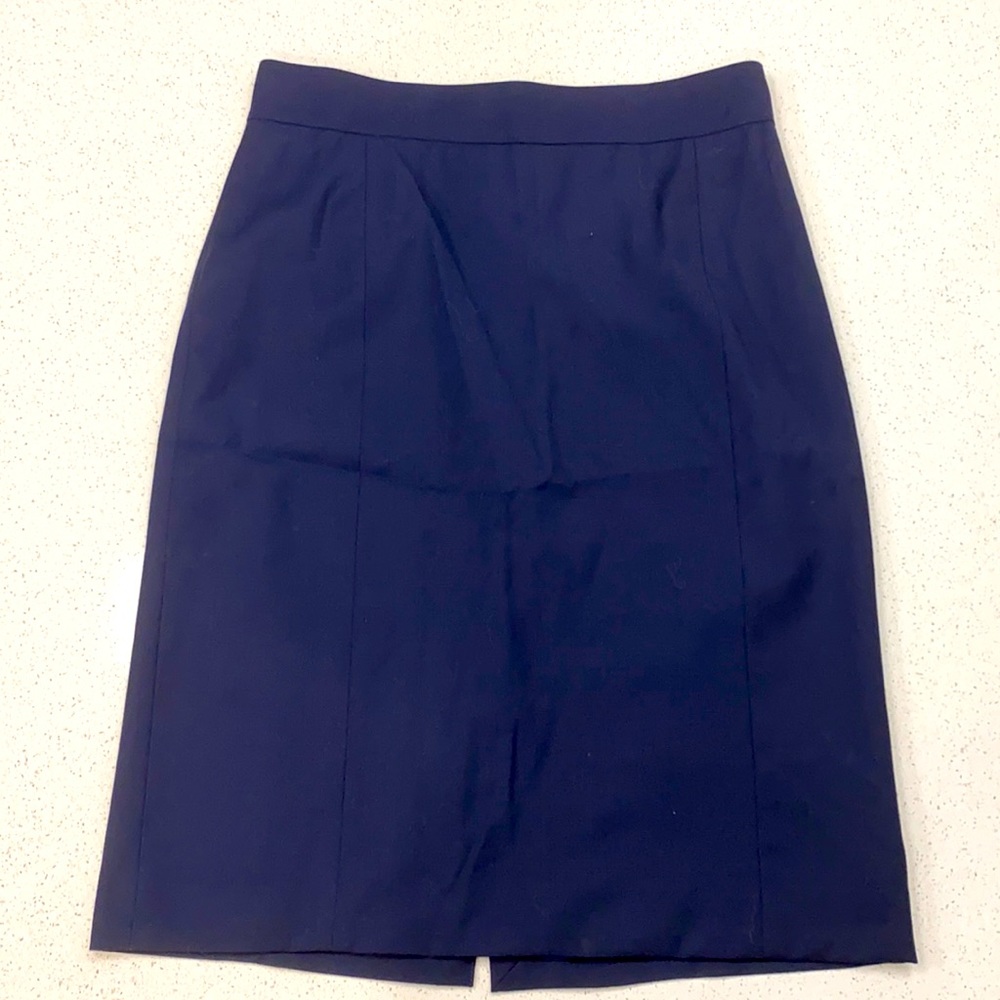 Lavia Italian Navy Pencil Skirt